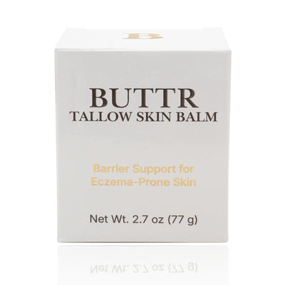 Box of BUTTR Tallow Skin Balm on a white background